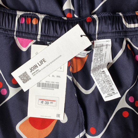 ZARA Geometric Print Pants - Picture 5 of 8